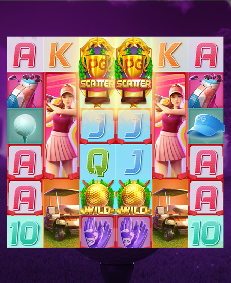 Símbolos do jogo Super Golf Drive.