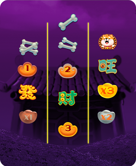 Símbolos do jogo Win Win Won.