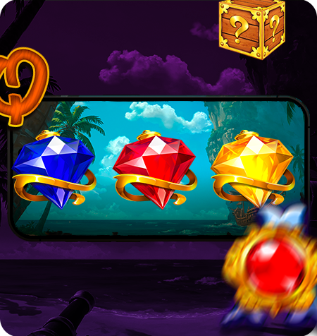 Símbolo de Ficha do jogo Jaws and Jewels Power Combo.
