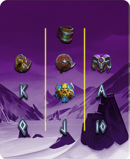 Símbolos do jogo Stormborn.