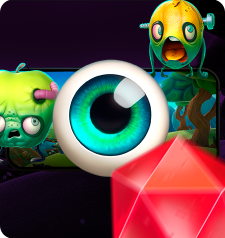 Símbolo Multi Box do jogo Fruitzy Frenzy Feverenzy™ MultiChase™.